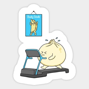 Dumpling Body Goals Sticker